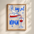 Daj Još Vina — Art Print