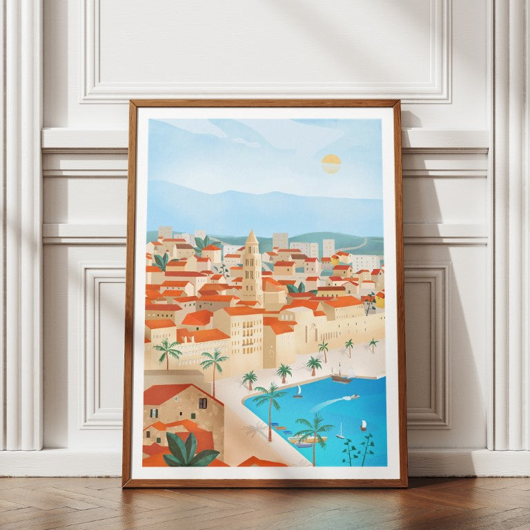 Split Skyline — Art Print