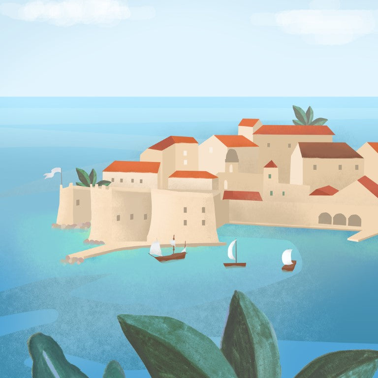Dubrovnik Old Town — Art Print