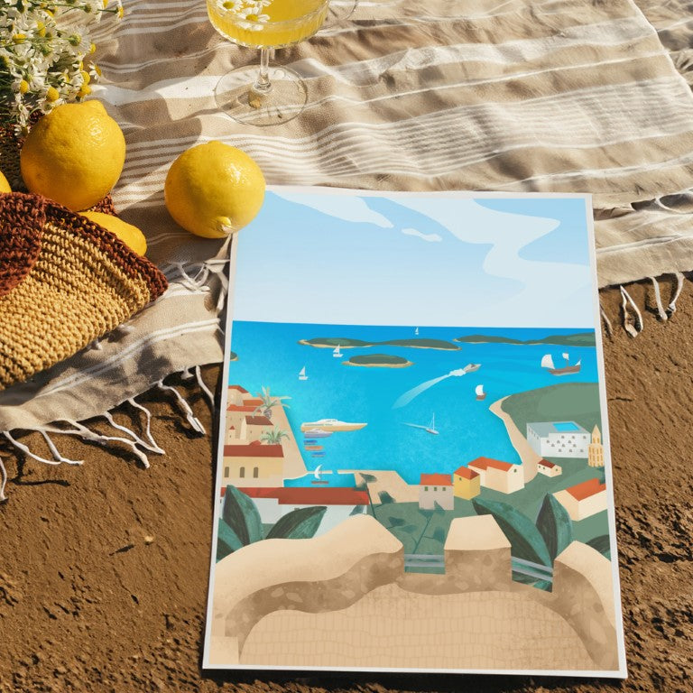 Hvar View — Art Print