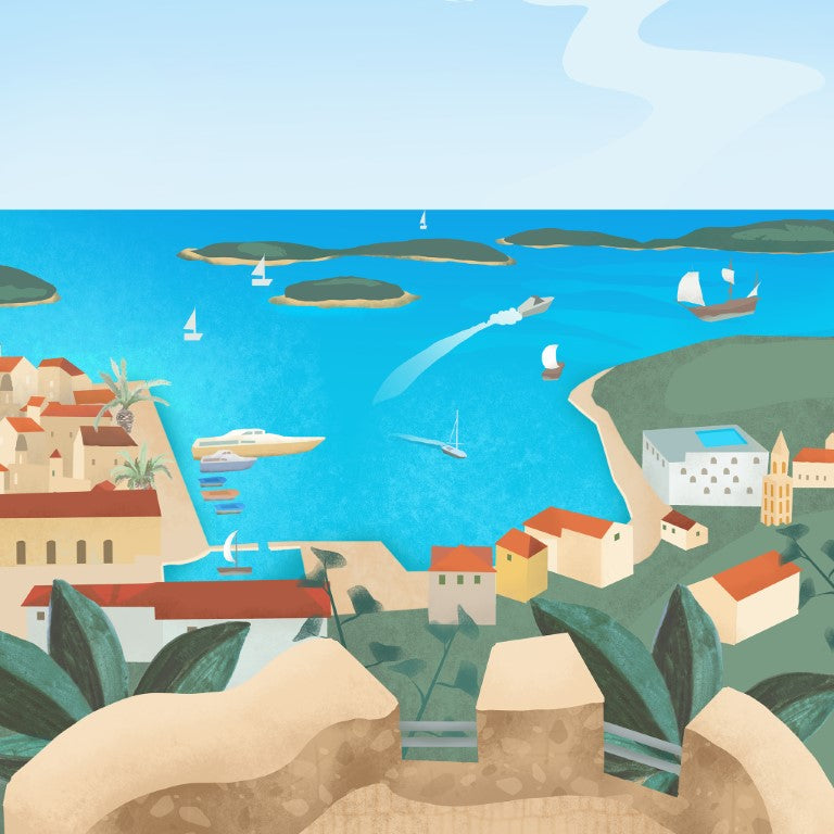 Hvar View — Art Print