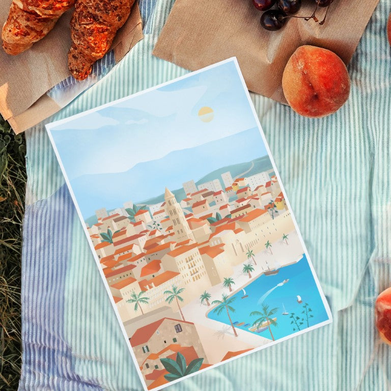 Split Skyline — Art Print